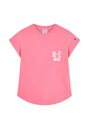 Champion, EAST WEST short sleeve front print - T-Shirt print - pink