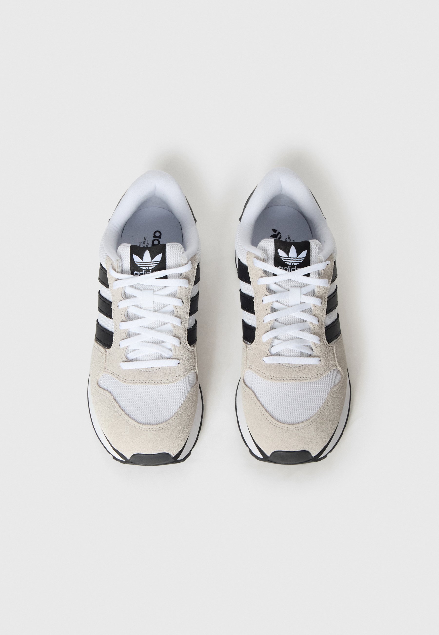 たけ adidas Originals ZX 500 RS UNISEX - Sneakers laag - white/core