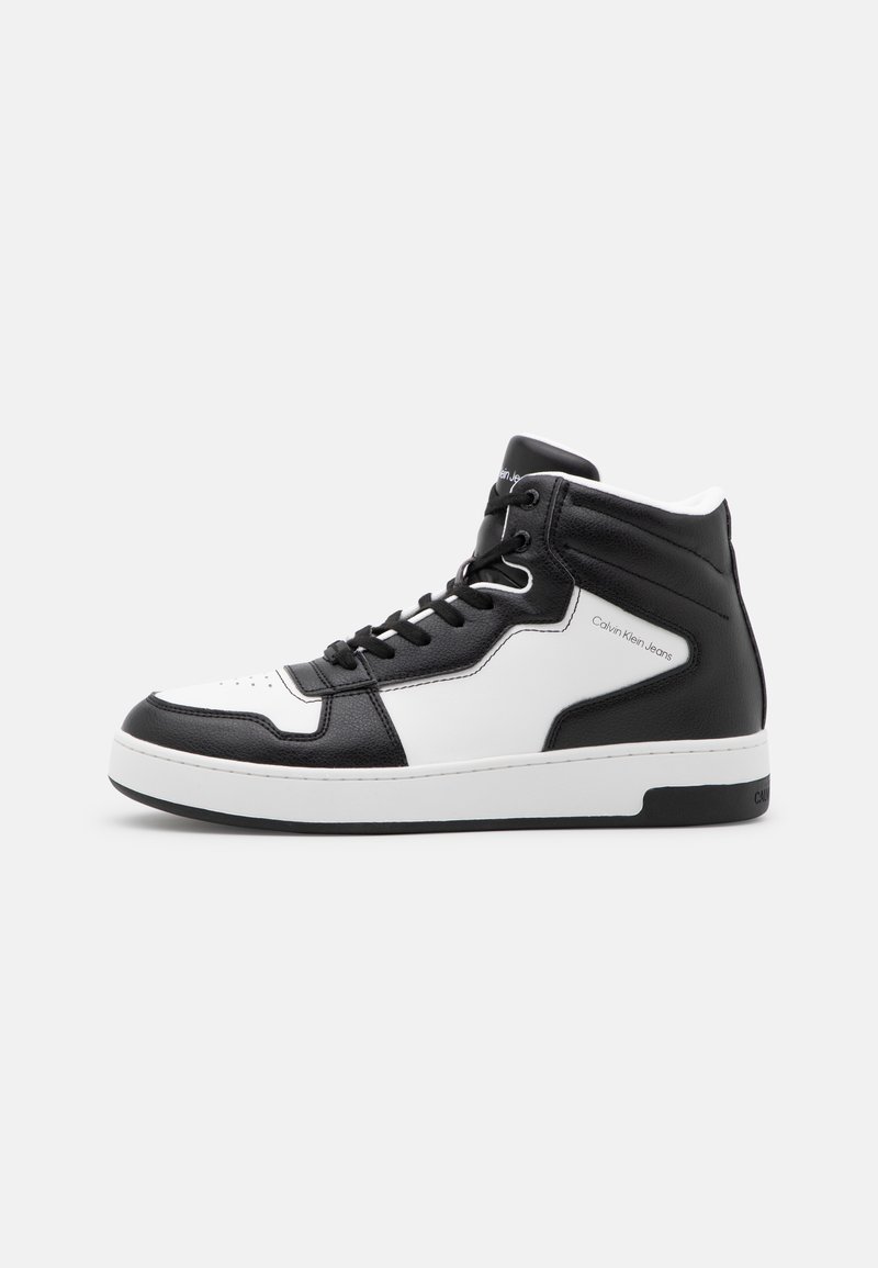 Calvin Klein Jeans BASKETBALL CUPSOLE MID Baskets montantes white