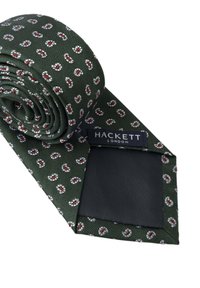 Hackett London SIMP CNT PAISLY - Krawatte - hunter green