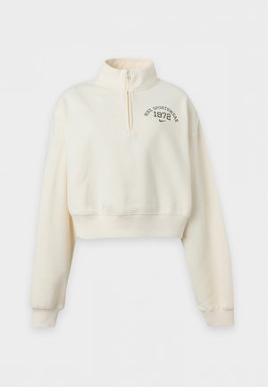 Nike Sportswear, CROP - Sweatshirt - pale ivory