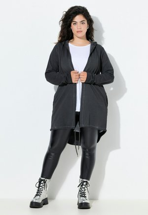 OFFENE FORM - Felpa con zip - black