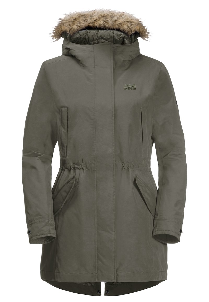 Damen Sportbekleidung | Jack Wolfskin WILDWOOD W Parka grape leaf/oliv - WE08068 Damen Sportbekleidung | Jack Wolfskin WILDWOOD W Parka grape leaf/oliv - WE08068