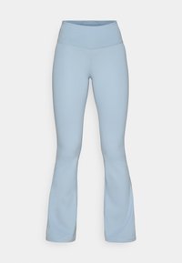 Champion TRAINING FLARE LEGGINGS INTERLOCK - Leggings - light blue