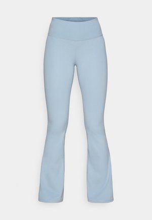 Champion TRAINING FLARE LEGGINGS INTERLOCK - Leggings - light blue