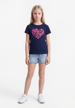 Lacoste, SPORT TEE - Tričko s potlačou - marine