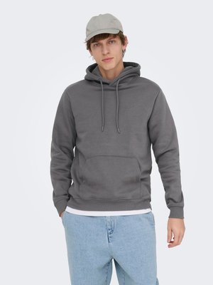 Only & Sons ONSCONNOR REG NOOS - Sweat à capuche - rabbit