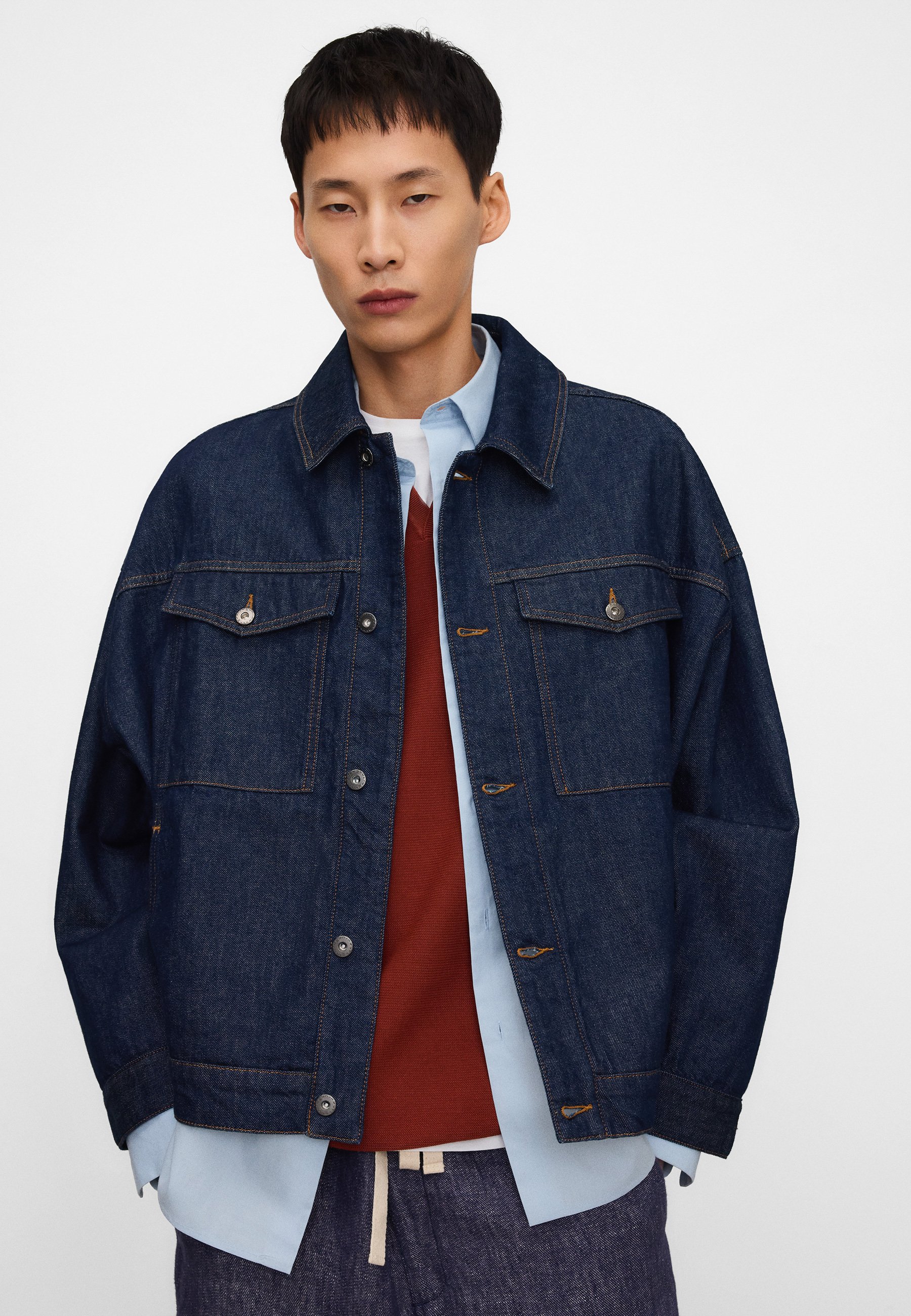 ADOLFO DOMINGUEZ Denim jacket - denim blue/blue denim - Zalando