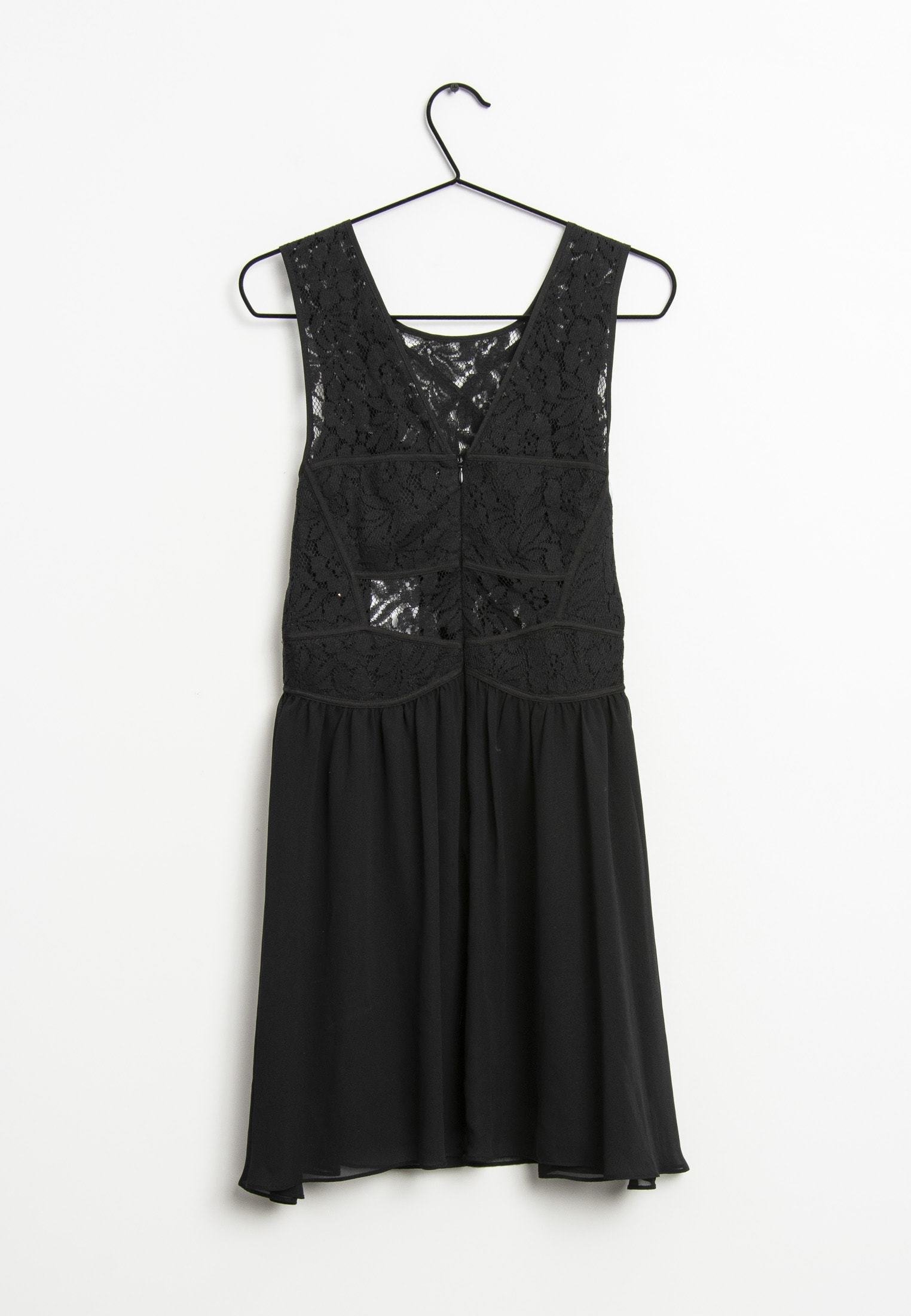 robe noire zalando