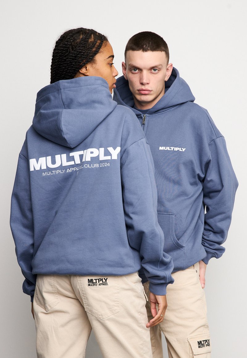 Multiply Apparel Mikina so zipsom - coastal fjord