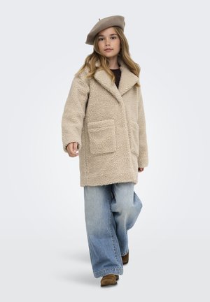 ONLY GIRLS, KONNEWAURELIA COAT - Cappotto invernale - cuban sand