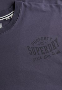 Superdry & Co ATHLETIC ESSENTIAL GRAPHIC - Camiseta estampada - greystone