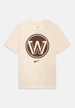 NBA GOLDEN STATE WARRIORS BOYS LOGO TEE - Triko s potiskem - off-white