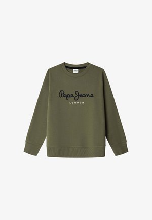 Pepe Jeans ART CREWNECK - Športni pulover - military green