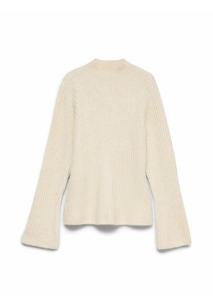 Vero Moda, KNITTED PULLOVER AWLINA KNITTED PULLOVER - Trui - whitecap gray