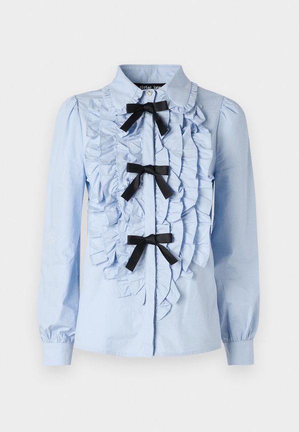 ARNELL BOW RUFFLE SHIRT - Button-down blouse4