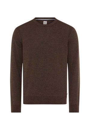 BRAX, STYLE RICK - Strickpullover - chocolate