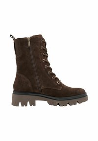 Tamaris COMFORT - Stivaletti con plateau - mocca suede