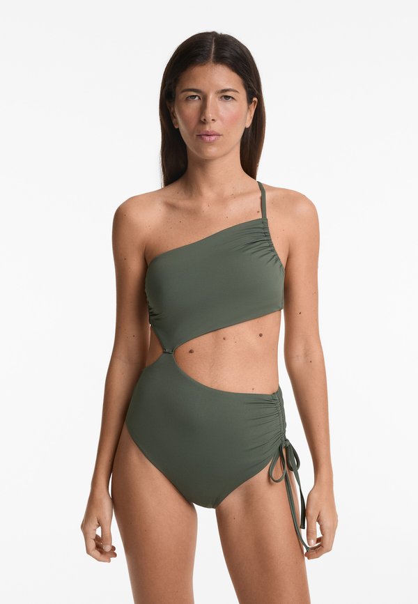 ASYMMETRIC TRIKINI  - Badeanzug - khaki