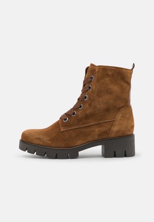 Botines con plataforma - brown