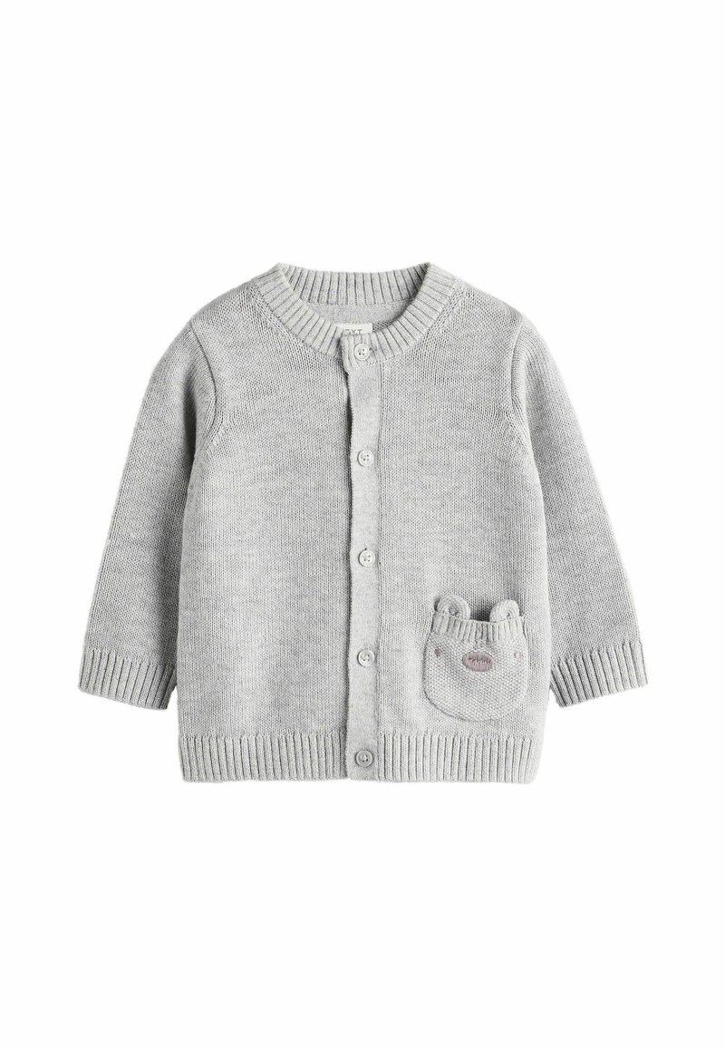 Next REGULAR FIT - Strickjacke - grey bear
