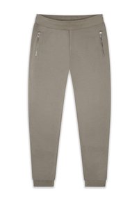 Dropsize SUPER HEAVY BLANK JOGGER - Tracksuit bottoms - stone