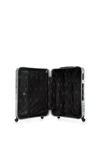 WITTCHEN LARGE SUITCASE WITH LUGGAGE TAG FROM ABS - Trolley - grey