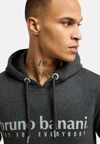 Bruno Banani CARVER - Hoodie - anthrazit   melange