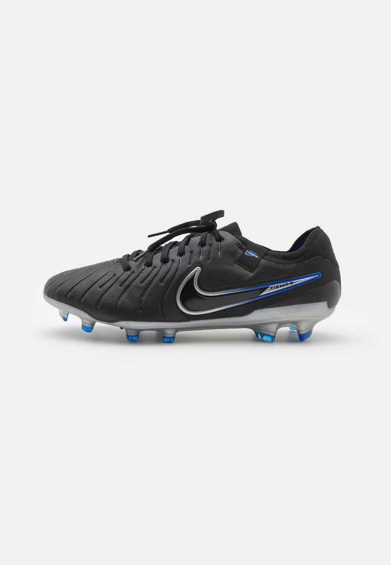 Nike Performance - TIEMPO LEGEND 10 PRO - Kopačky lisovky - black/chrome/hyper royal, Zvětšit