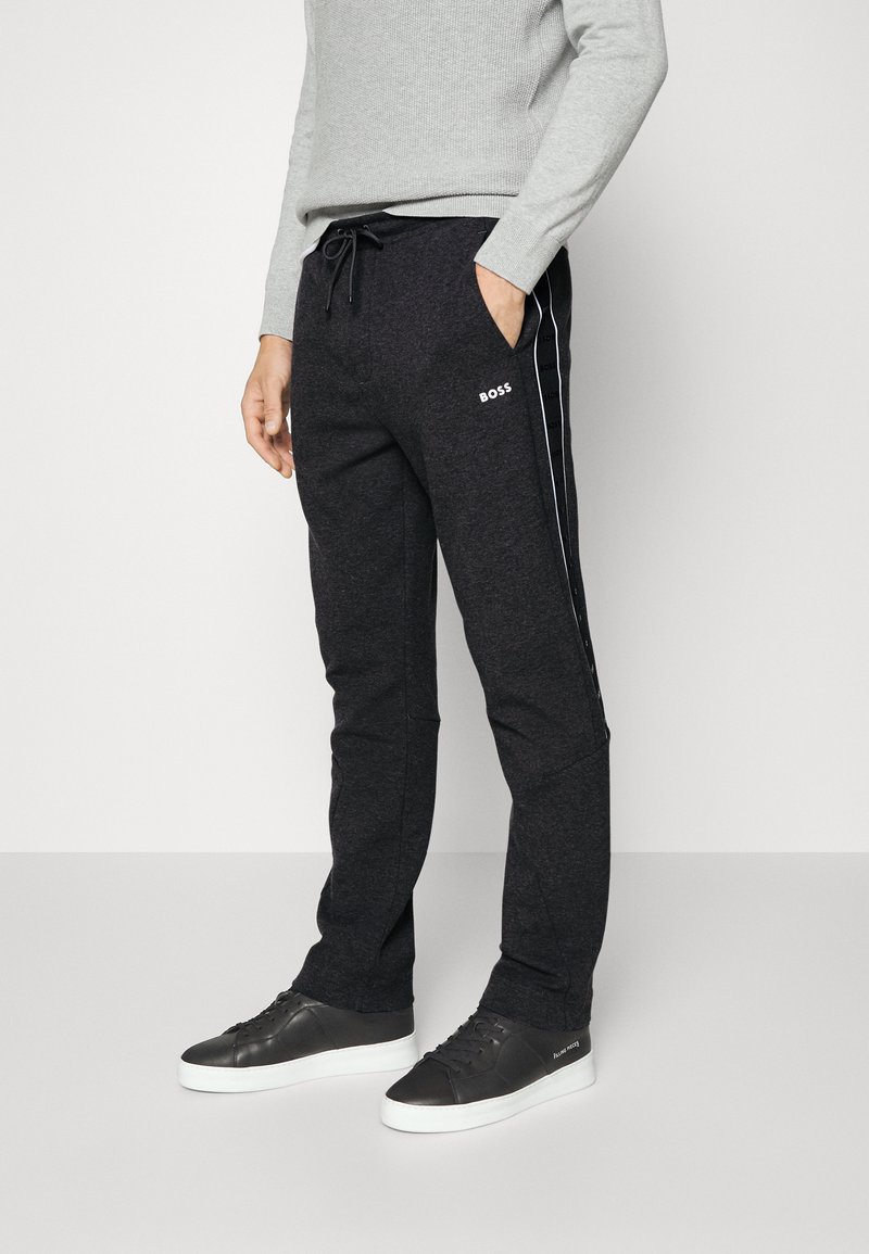 BOSS Tracksuit bottoms medium grey/grey Zalando.co.uk