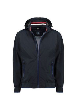 Wellensteyn FUNKTIONS MIT KAPUZE - Light jacket - darknavy royalblue