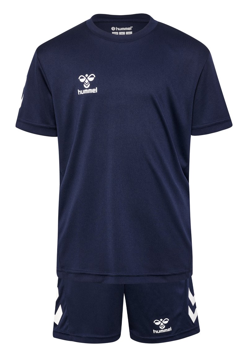 Hummel - LOGO SET - T-shirt imprimé - marine, Agrandir
