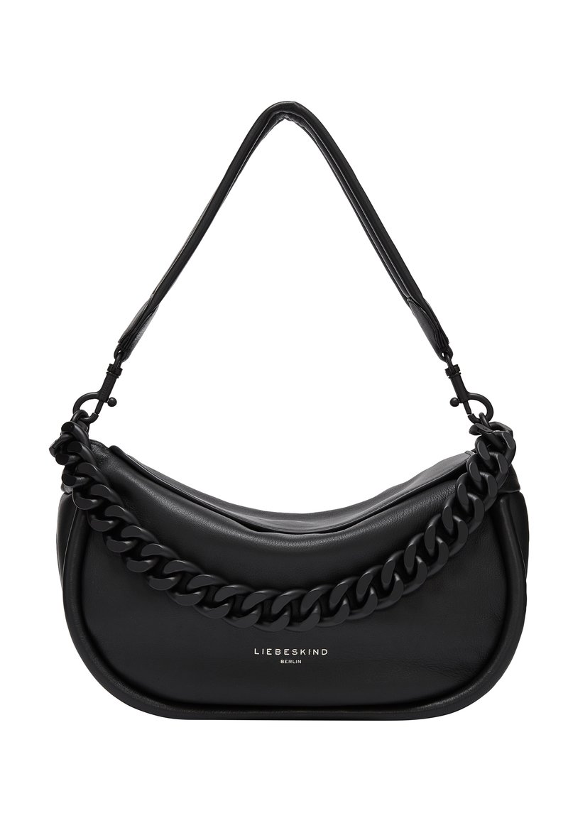 Borsa Hobo Liebeskind Fab 3 Chain In Pelle, Colore Cioccolato, Media (23x29.5x9 Cm) - 3