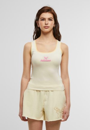 CONTRAST PIPING TANKTOP - Topper - beige 704