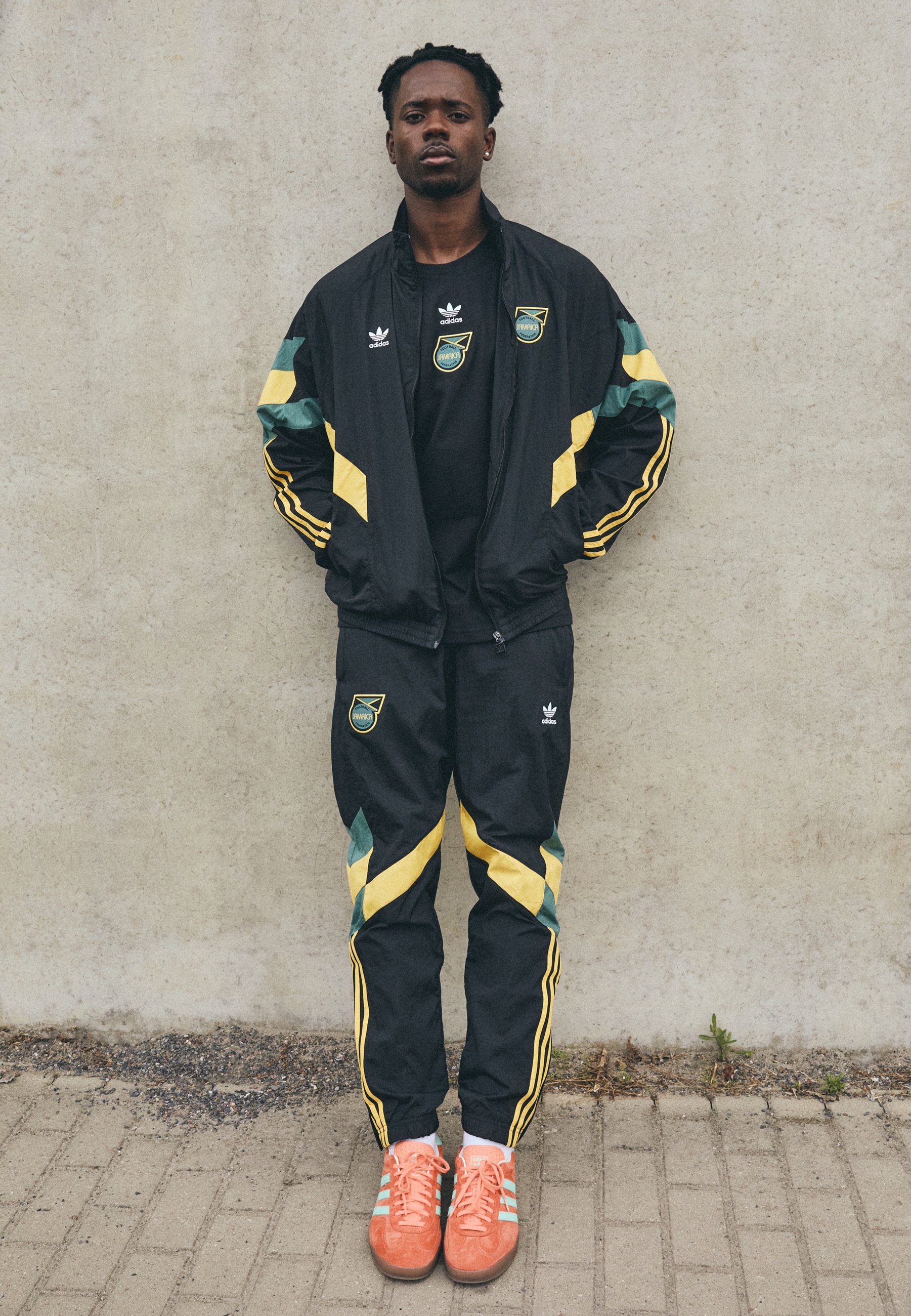 adidas Originals JAMAICA JFF - National team wear - black