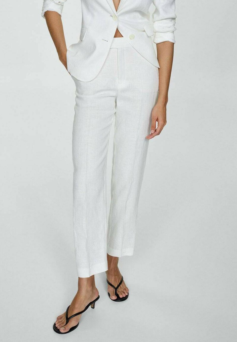 Mango Broek - white