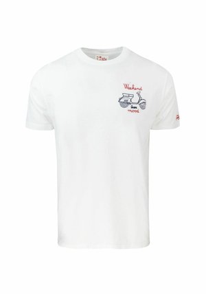 T-Shirt print - white