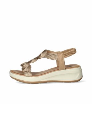 Exé Sandali con zeppa - oro rosa