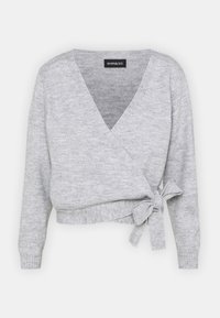 Even&Odd Cardigan - mottled light grey
