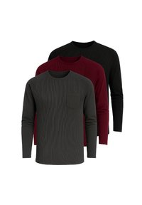 Niet geselecteerd, black/graphite/burgundy