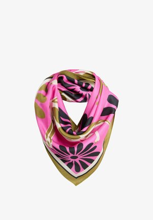Next, LIGHTWEIGHT SQUARE SCARF - Tørklæde / Halstørklæder - pink dog print
