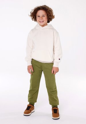 ICONS CUFF PANTS CONTRAST LOGO UNISEX - Joggebukse - dark green