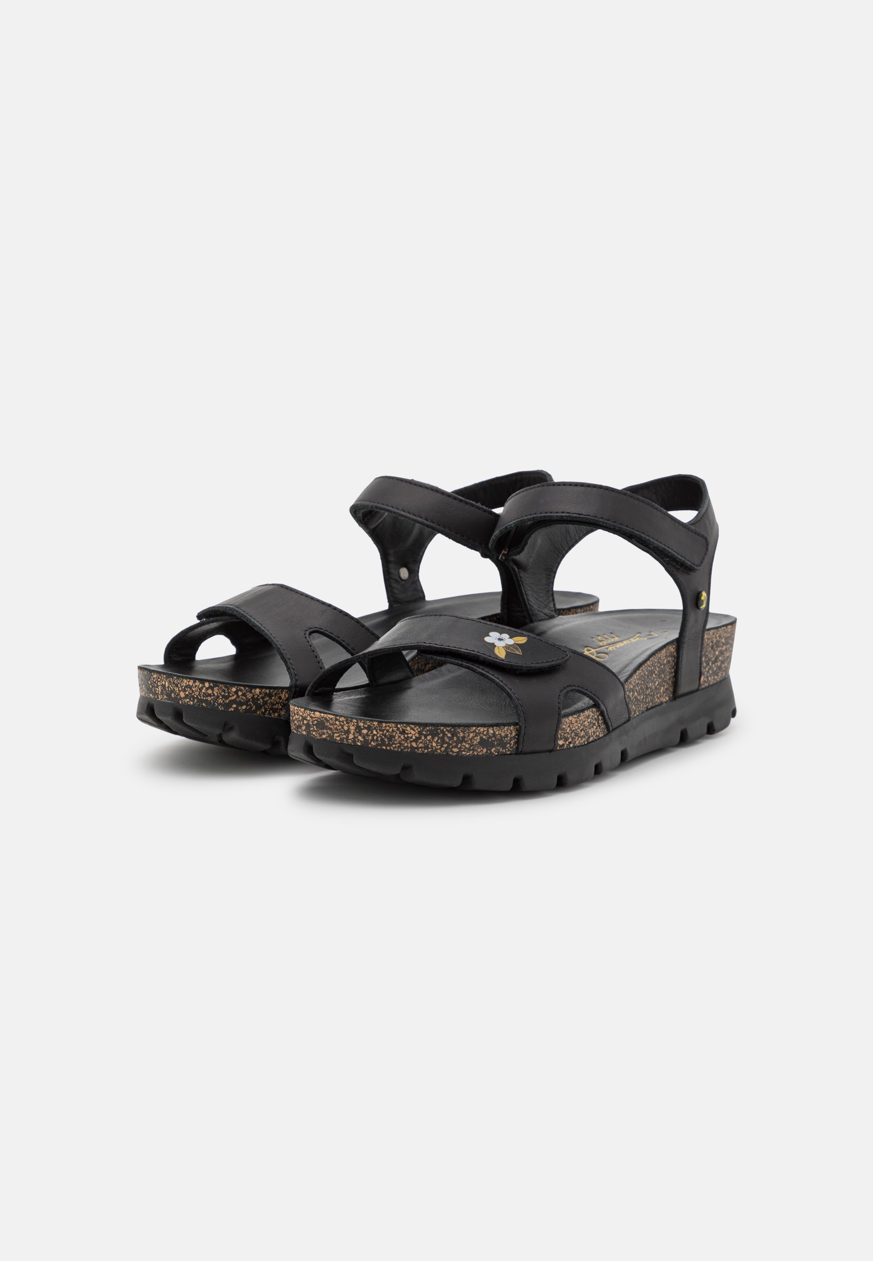 Panama Jack SULIA BLOSSOM - Sandalen met plateauzool - black/zwart -  Zalando.nl