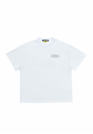 CUTS - T-shirt con stampa - white