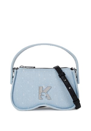 HANDLE BOUCLE - Bolso de mano - washed blue boucle