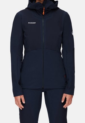 Mammut Softshellová bunda - blue