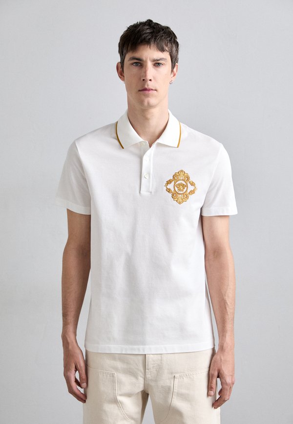 ARCHITECTURAL BAROCCO CREST EMBROIDERY - Polo shirt
