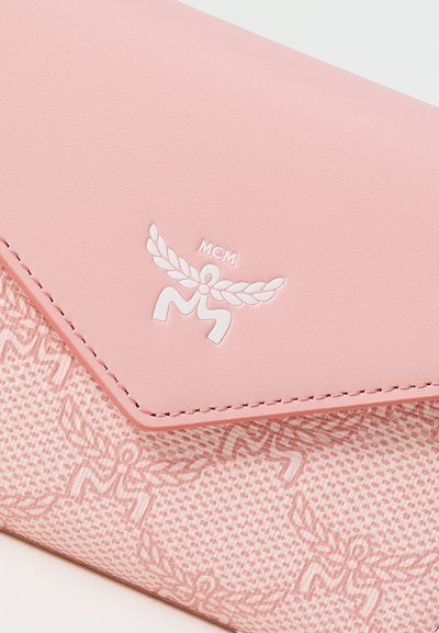 MCM HIMMEL SMALL WALLET - Πορτοφόλι - silver pink