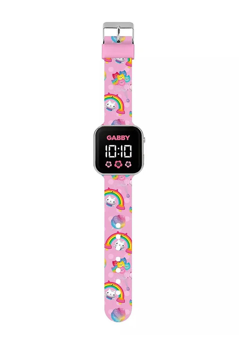Montre Digitale Enfant Avec Dessins Animés - Apprentissage De L'Heure Facile - Rose - Pour Filles Et Garçons