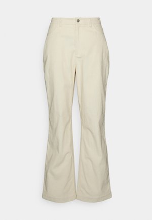 TROUSER - Calças - ecru